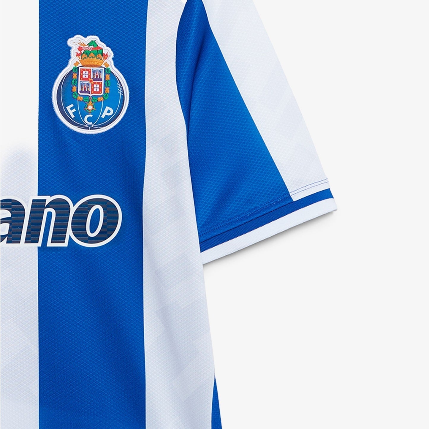 Camisa Porto 2025/26 I - detalhe da gola