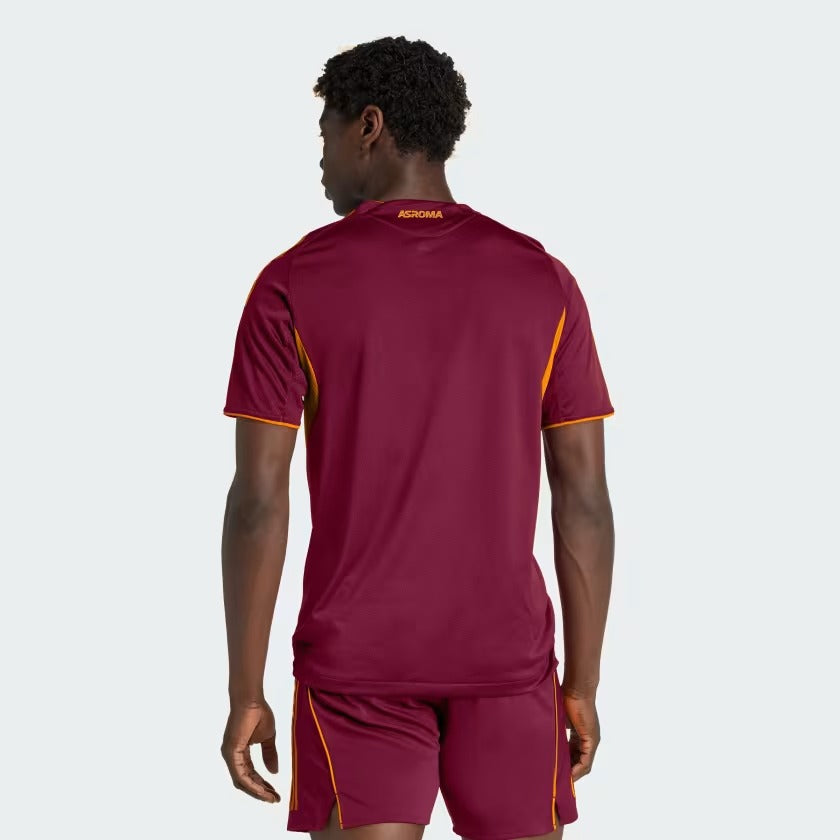 Camisa Roma 2025/26 I - vista traseira