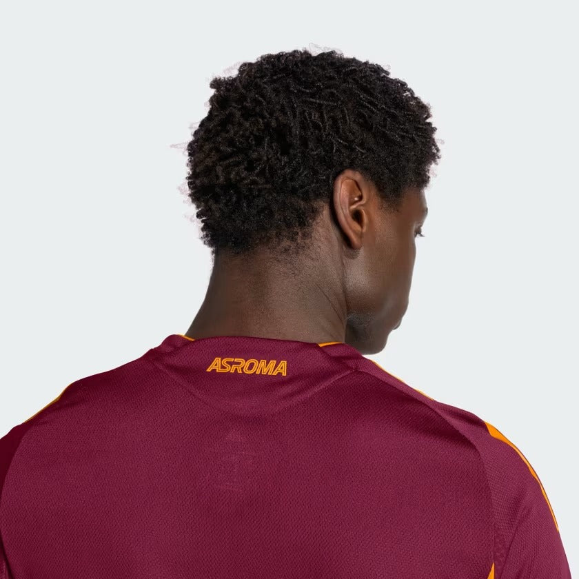 Camisa Roma 2025/26 I - detalhe da manga