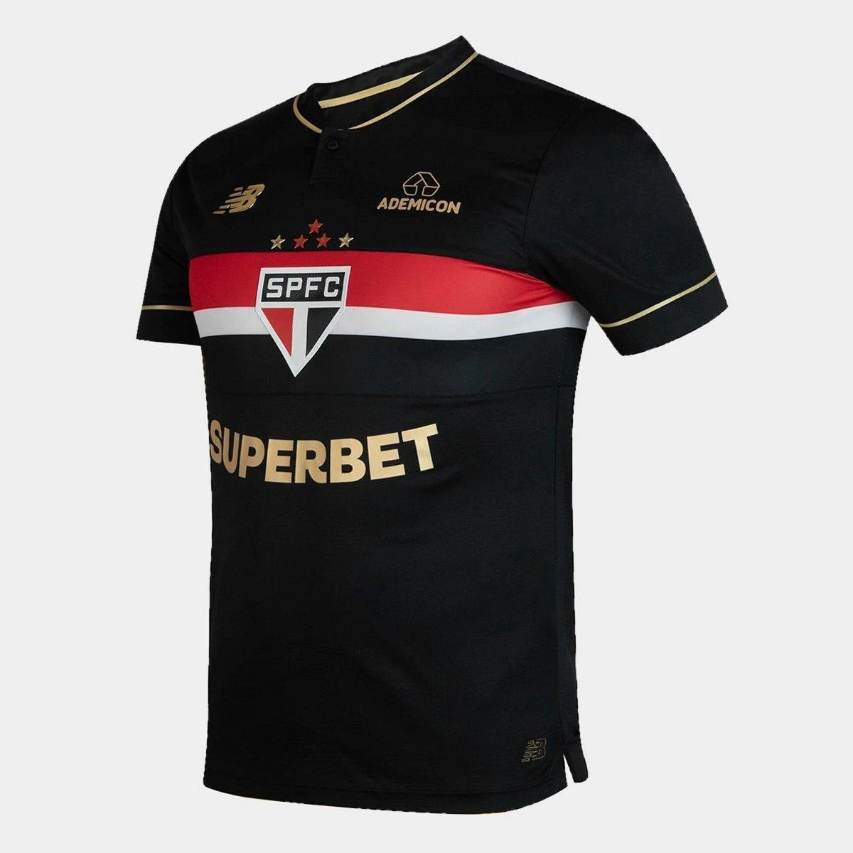 Camisa New Balance São Paulo 2025/26 III - detalhe