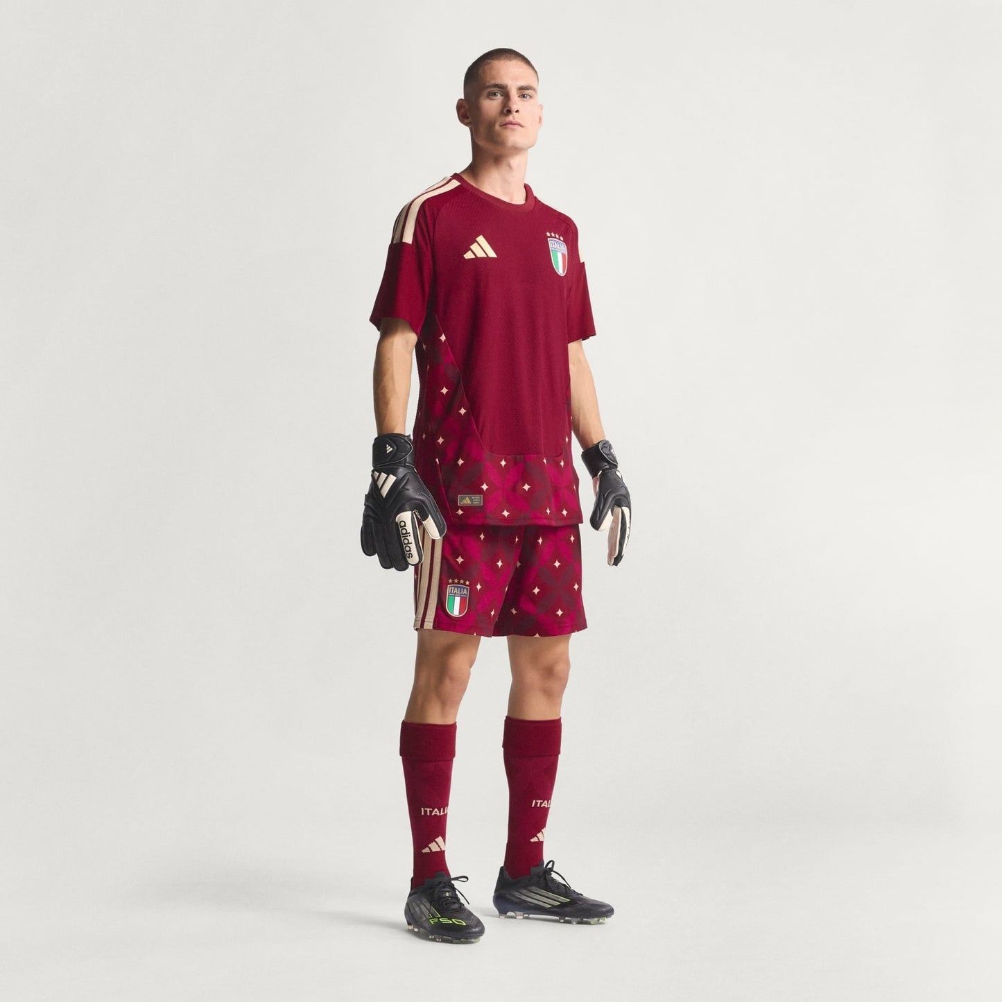 Camisa Goleiro Itália 2026/27 I Jogador - detalhe