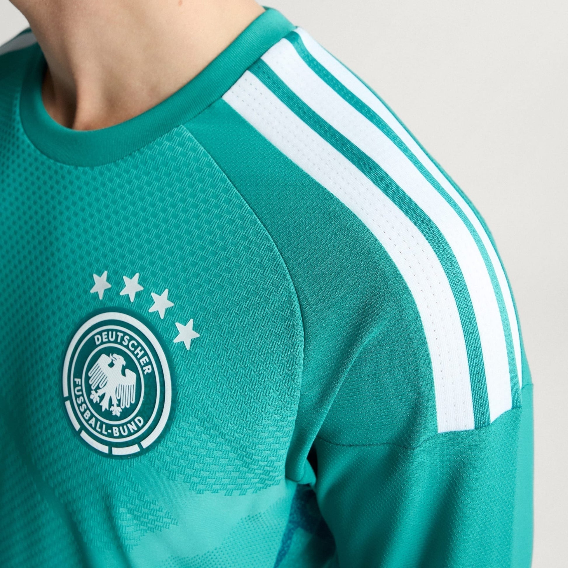 Camisa Goleiro Manga Longa Alemanha 2026/27 I Jogador - detalhe