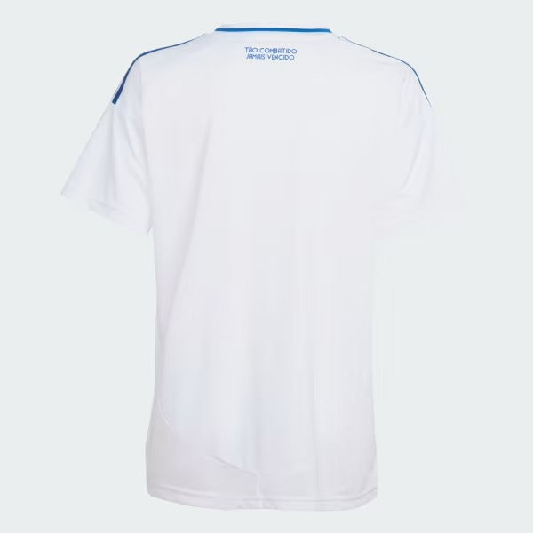 Camisa Feminina Adidas Cruzeiro 2025/26 II - detalhe da gola
