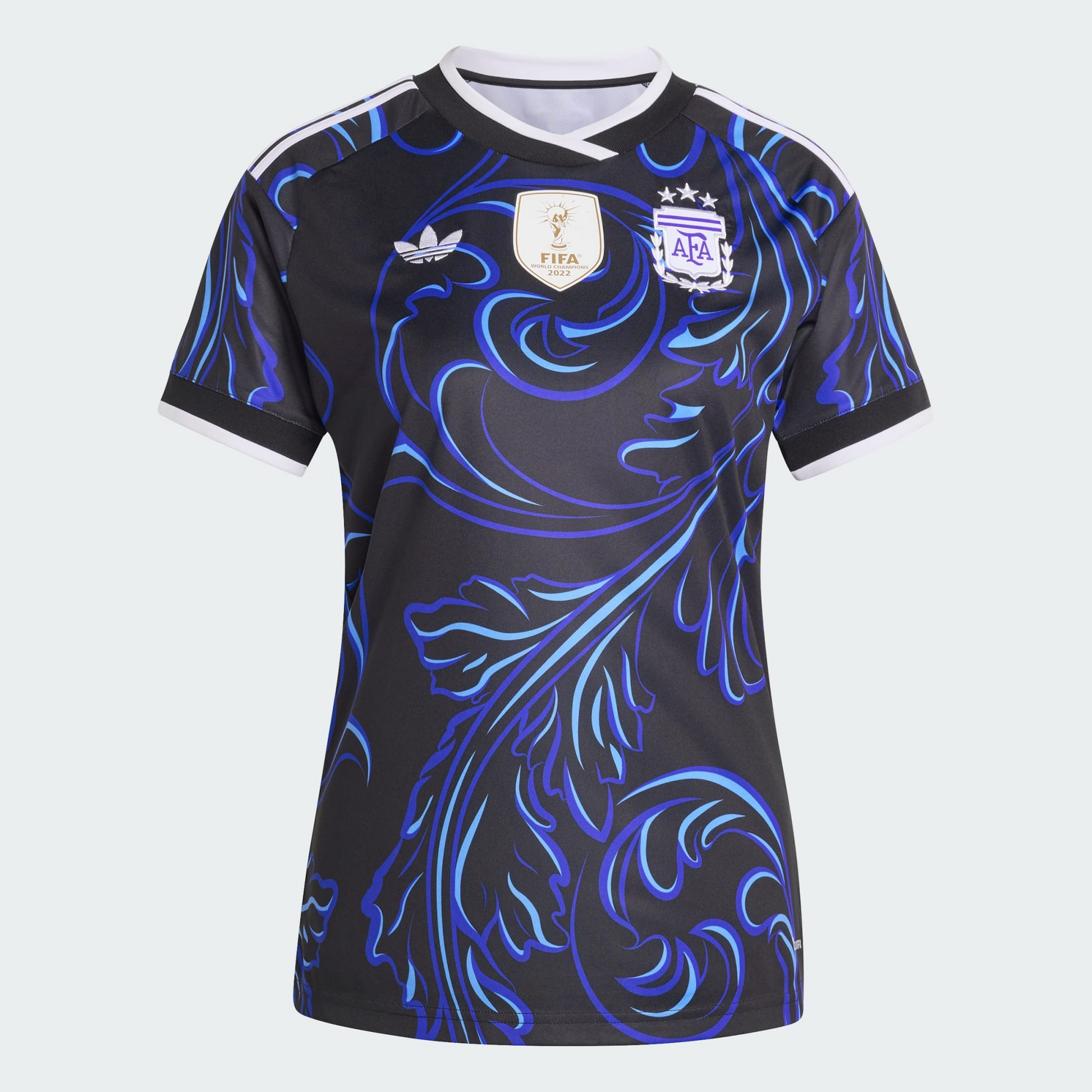 Camisa Feminina Argentina 2026/27 II - detalhe da manga