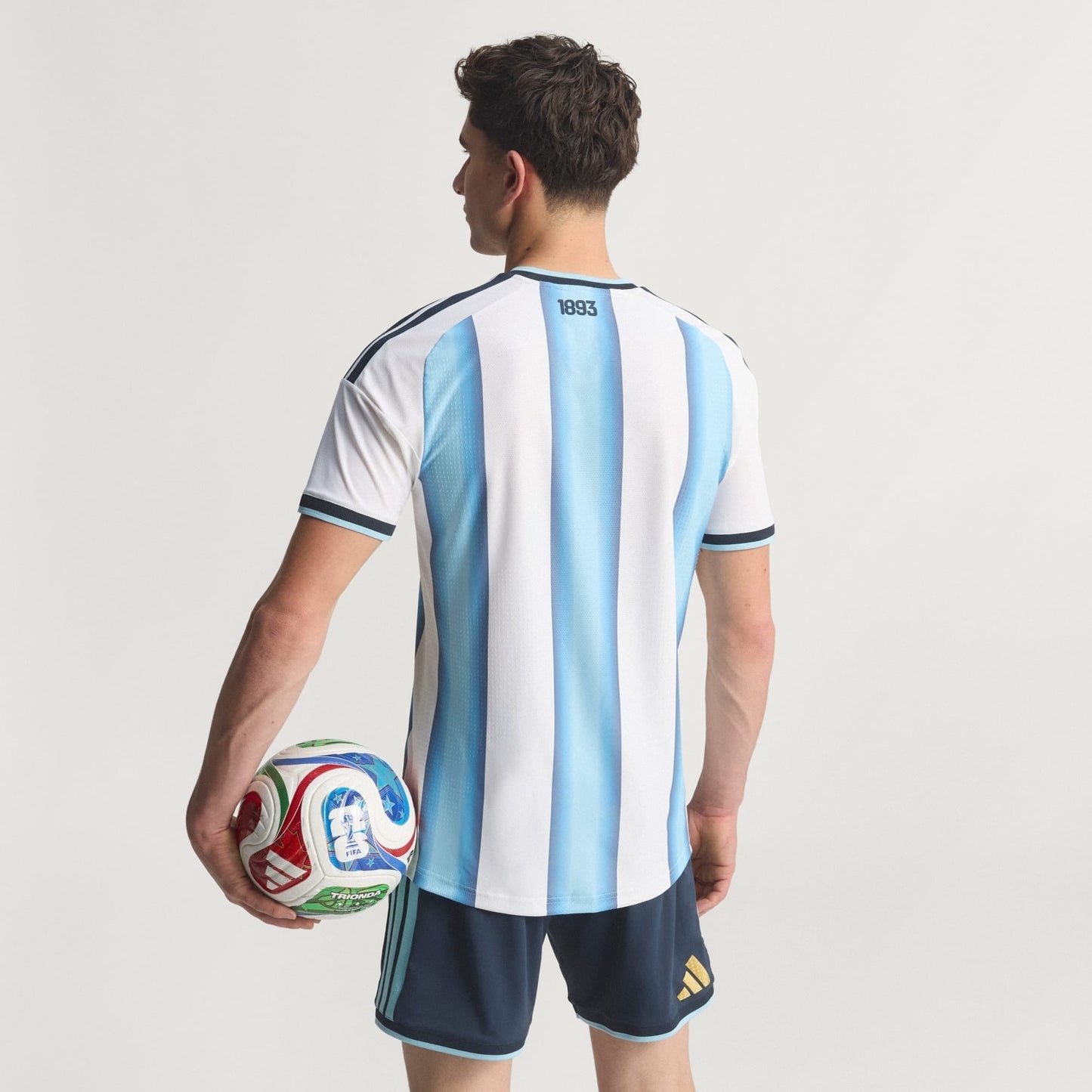 Camisa Argentina 2026/27 I Jogador - vista traseira