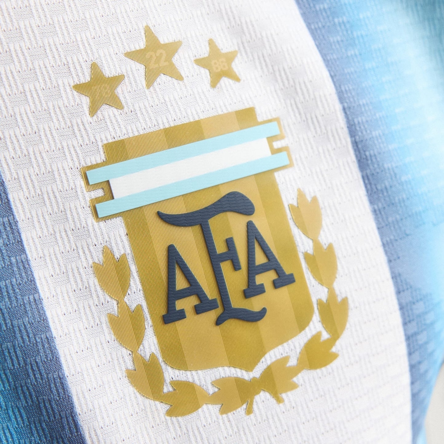 Camisa Argentina 2026/27 I Jogador - detalhe da manga