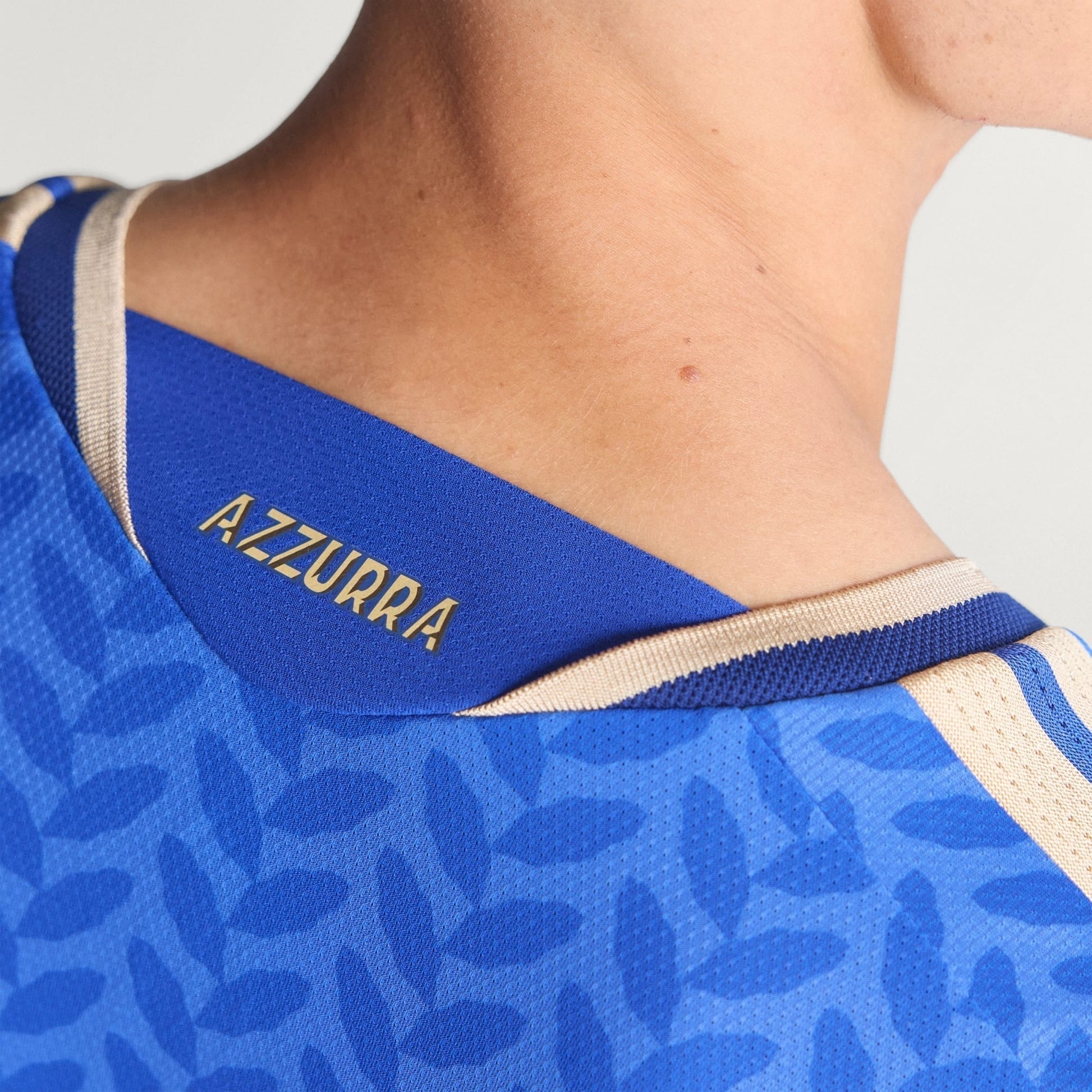 Camisa Itália 2026/27 I Jogador - etiqueta