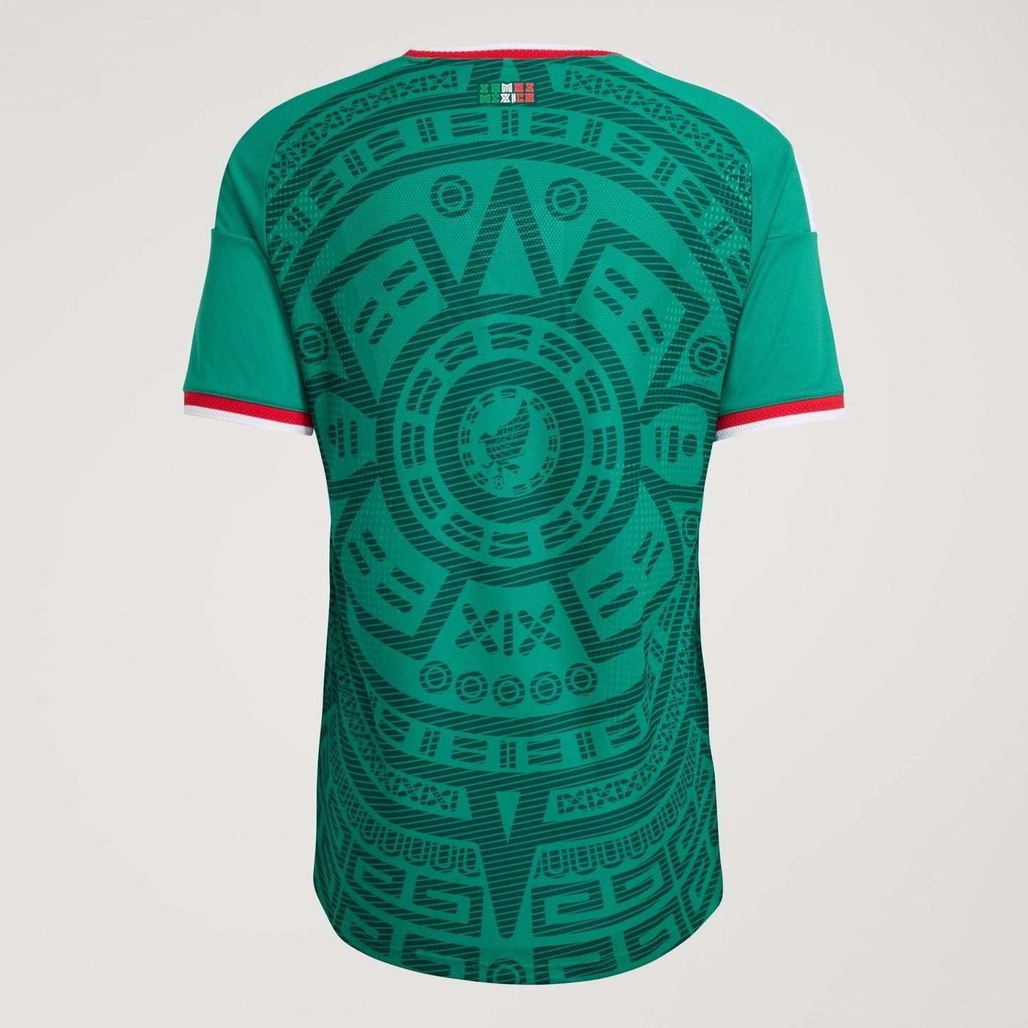 Camisa México 2026/27 I Jogador - detalhe da gola