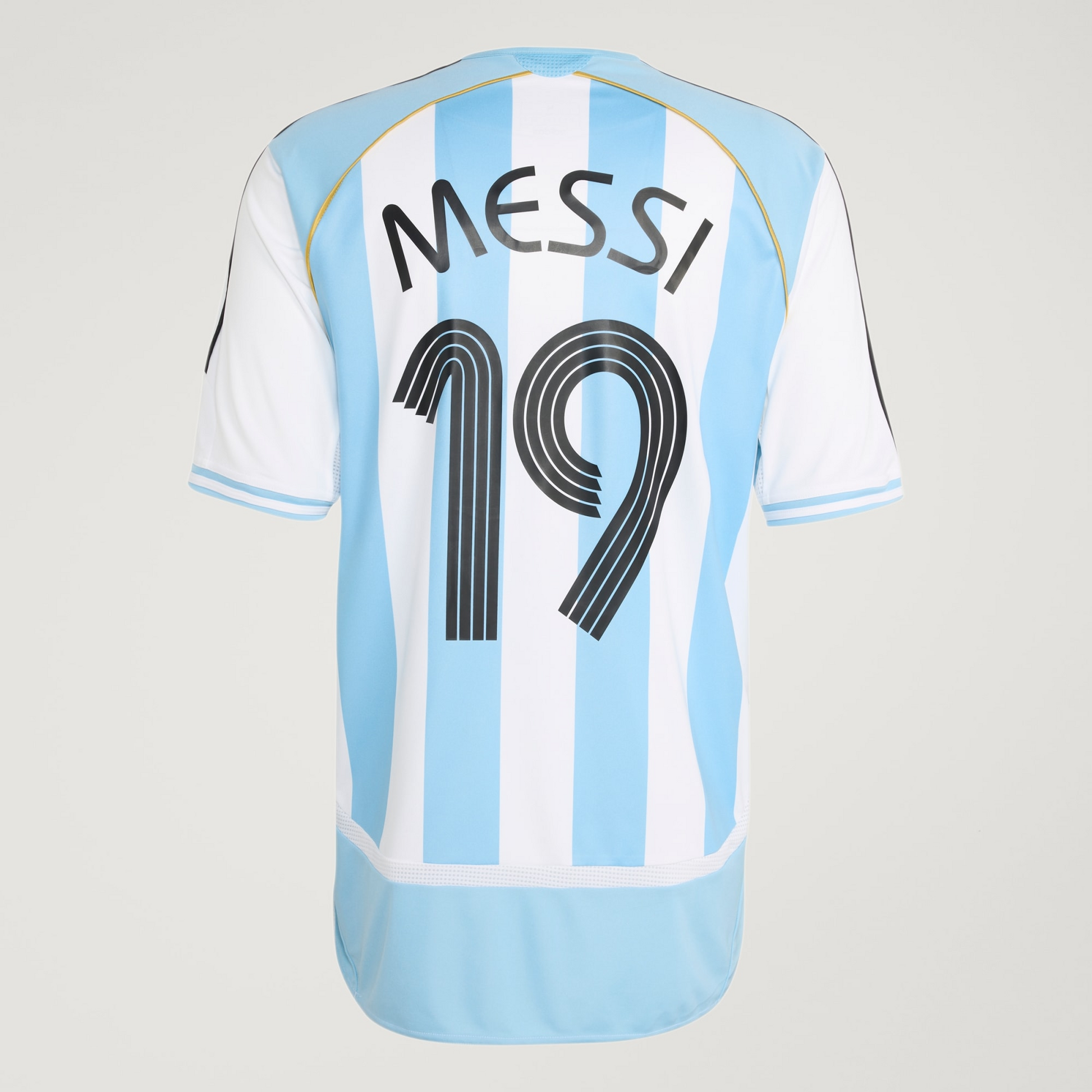 Camisa I Messi Argentina 2006 - detalhe