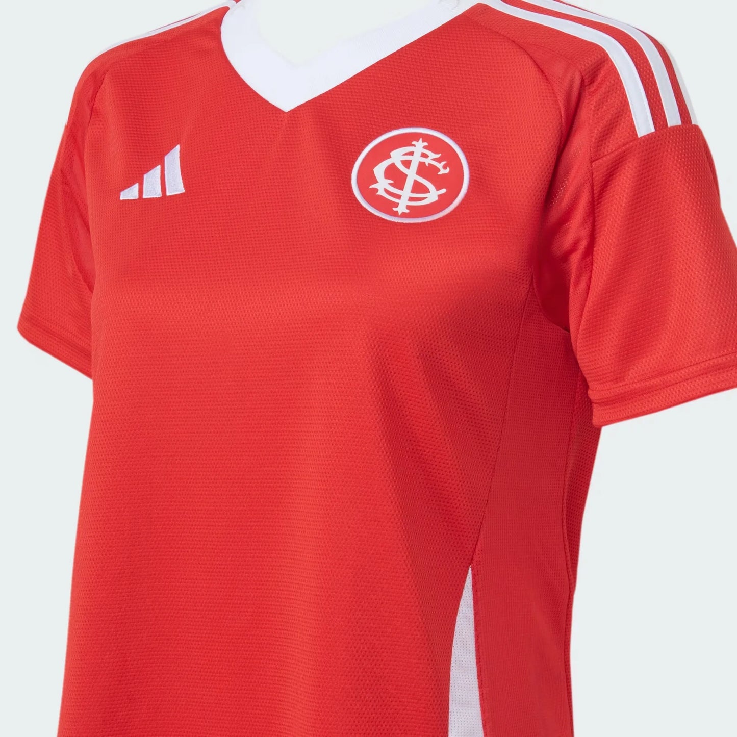 Camisa Feminina Adidas Internacional 2025/26 I - detalhe da gola