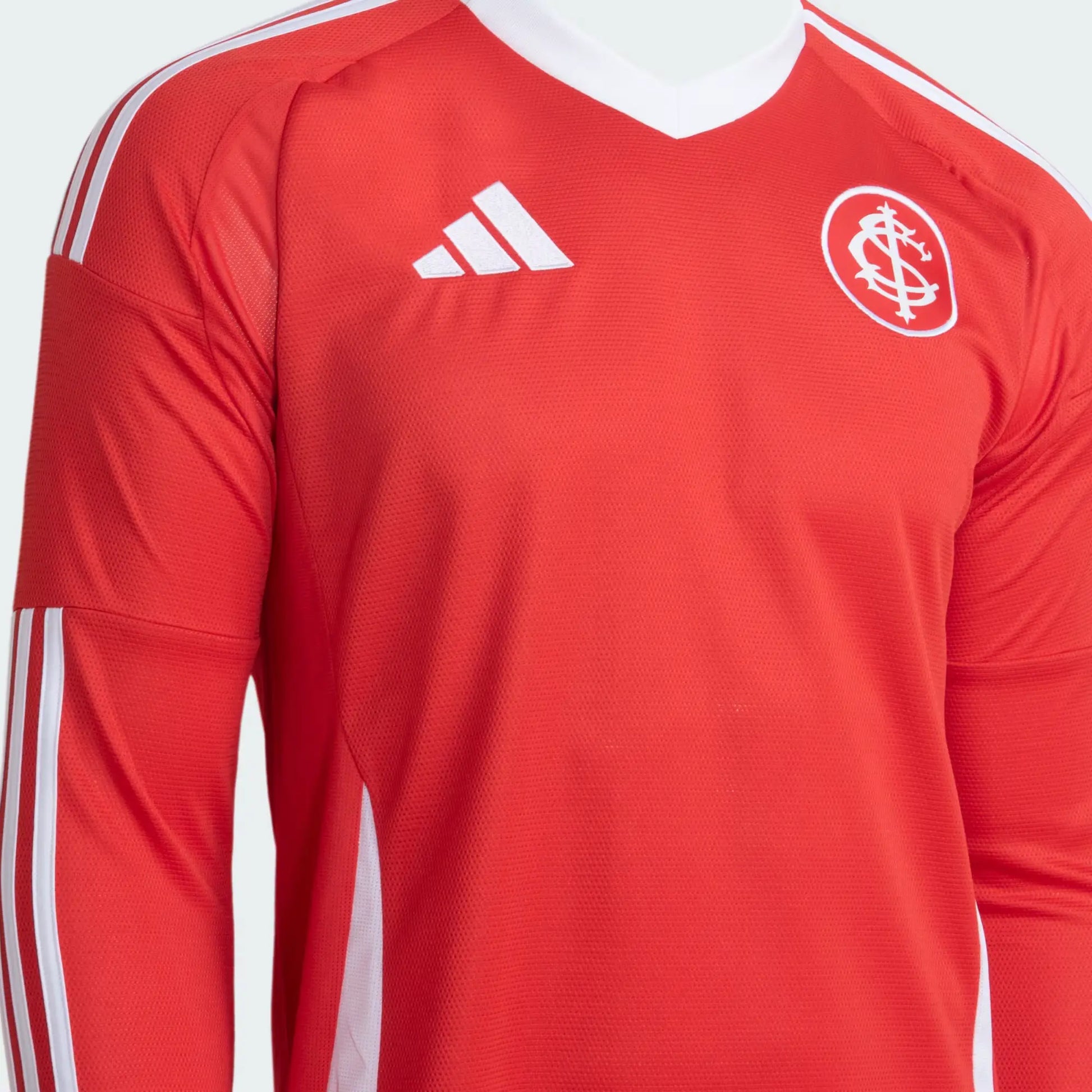 Camisa Adidas Internacional Manga Longa 2025/26 I - detalhe