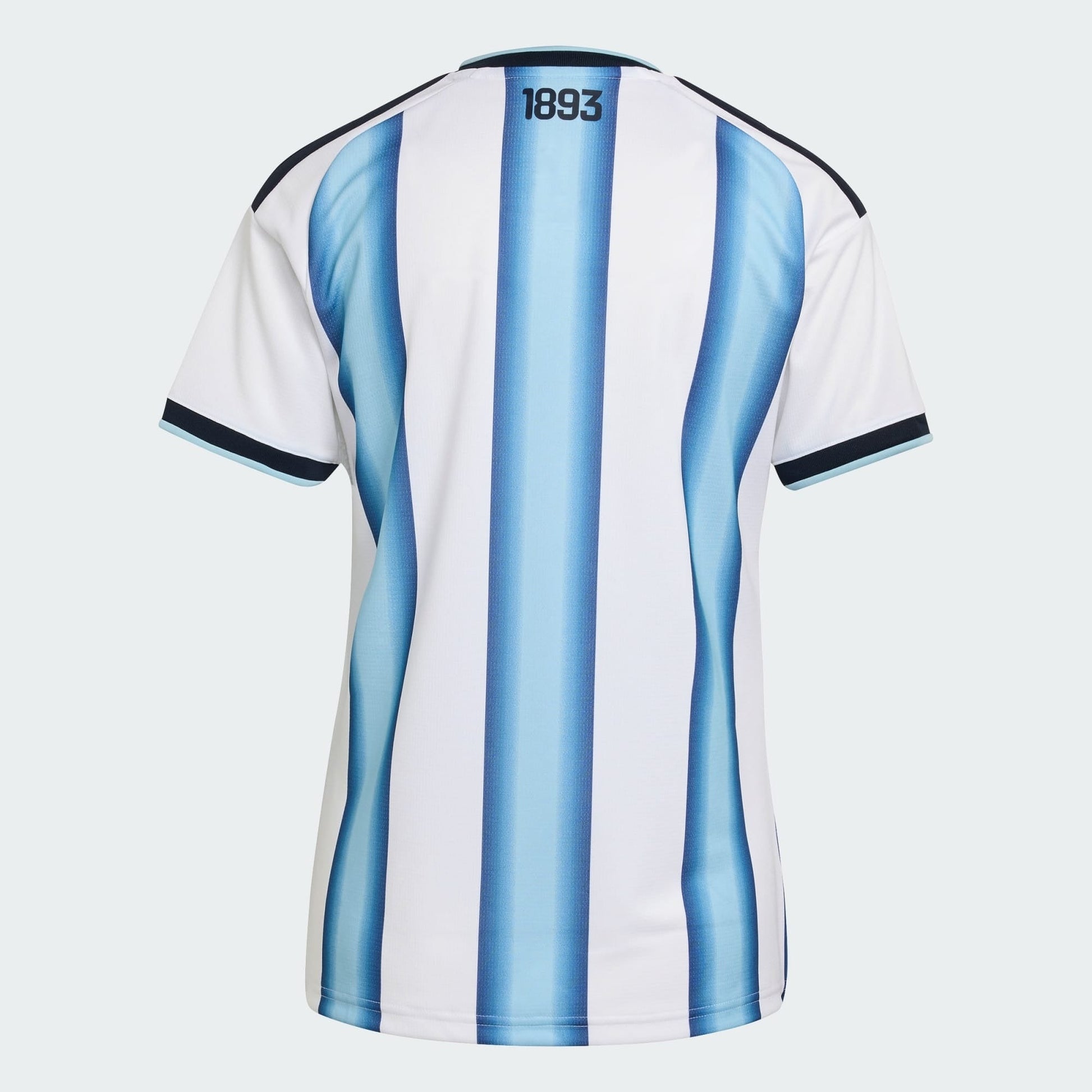 Camisa Feminina Argentina 2026/27 I - detalhe da gola