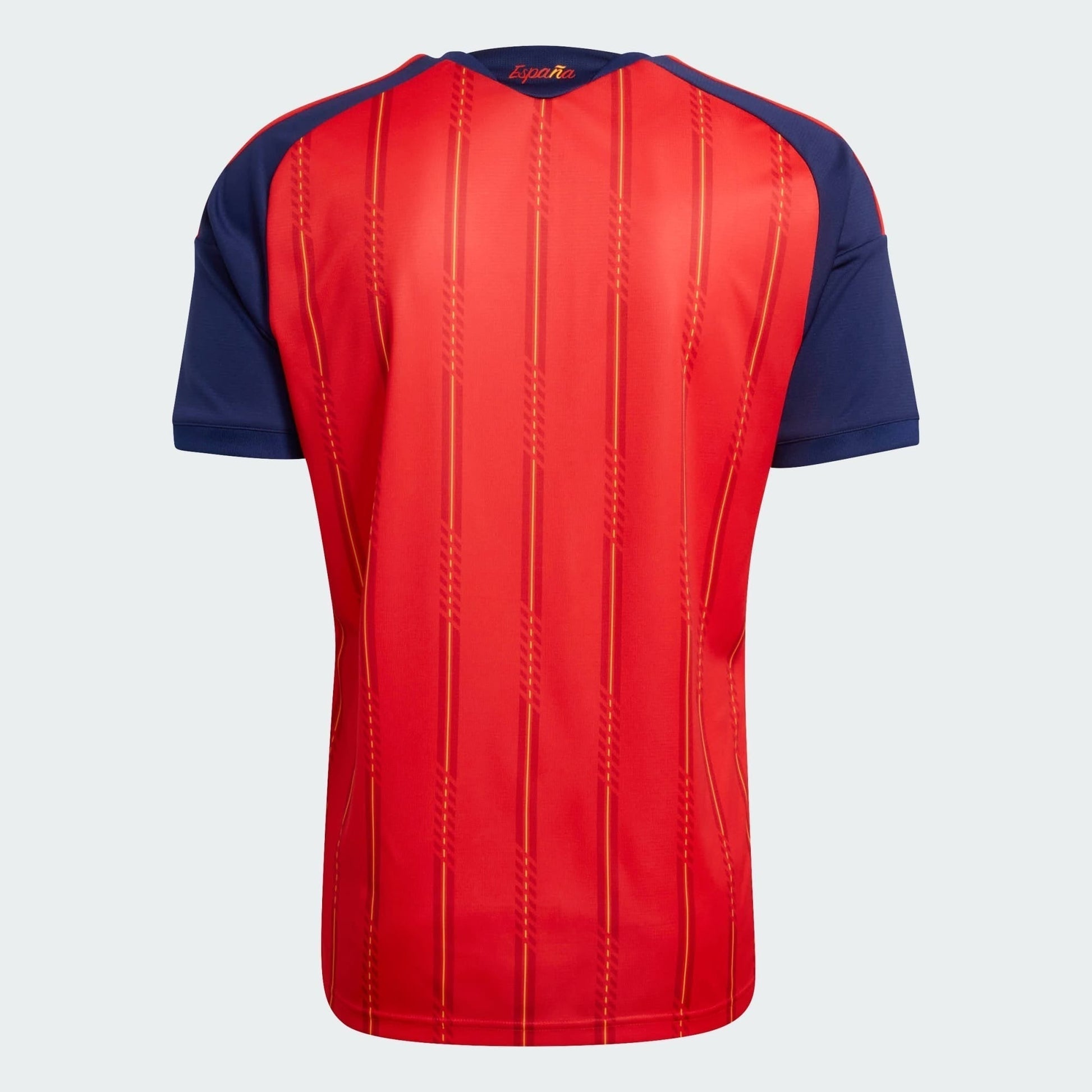 Camisa Espanha 2026/27 I - detalhe da gola