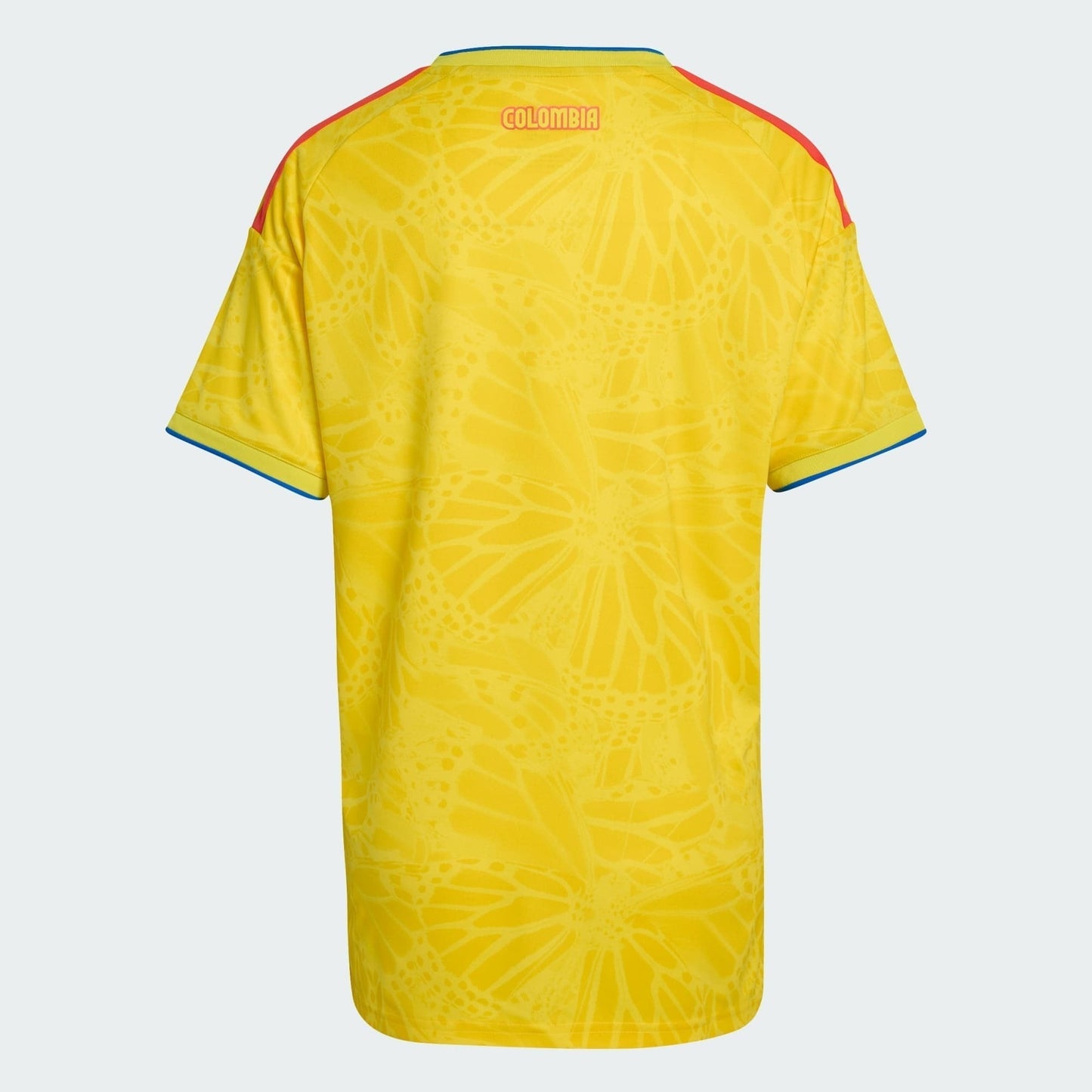 Camisa Feminina Colômbia 2026/27 I - detalhe da gola