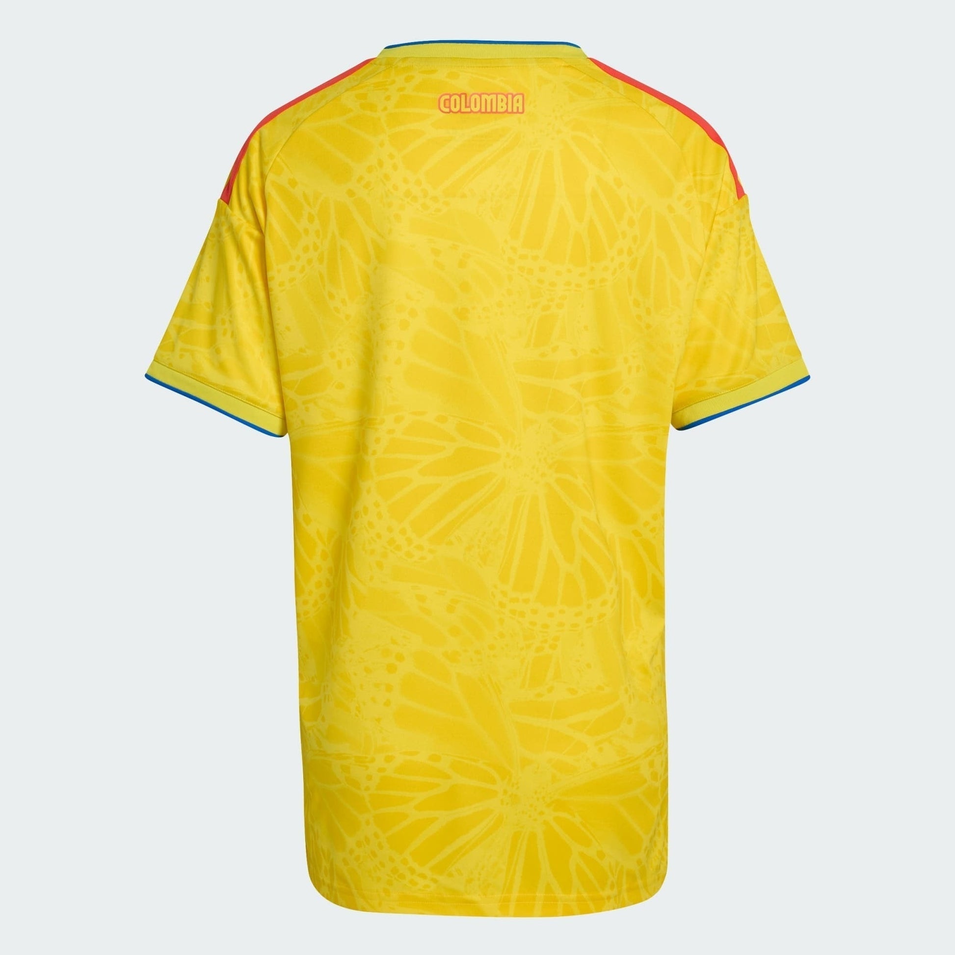 Camisa Feminina Colômbia 2026/27 I - detalhe da gola