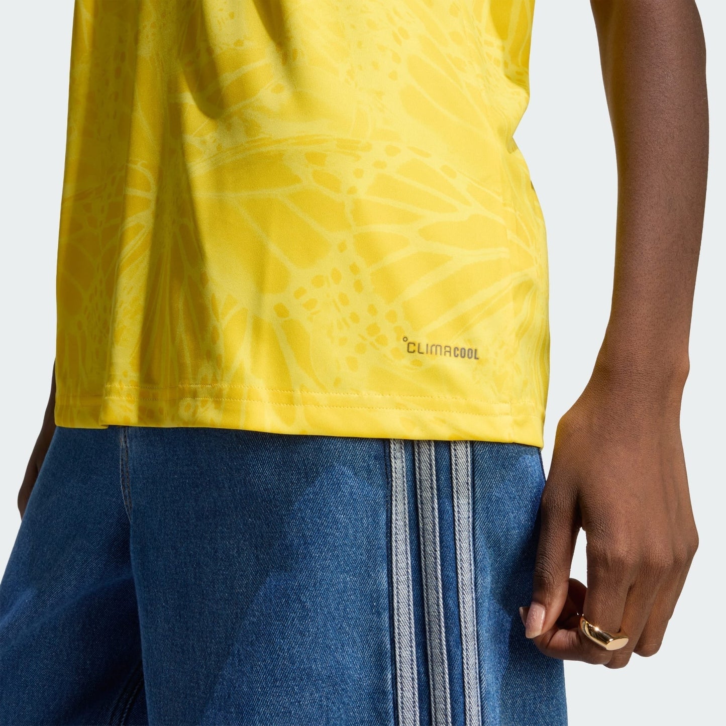 Camisa Feminina Colômbia 2026/27 I - detalhe da manga