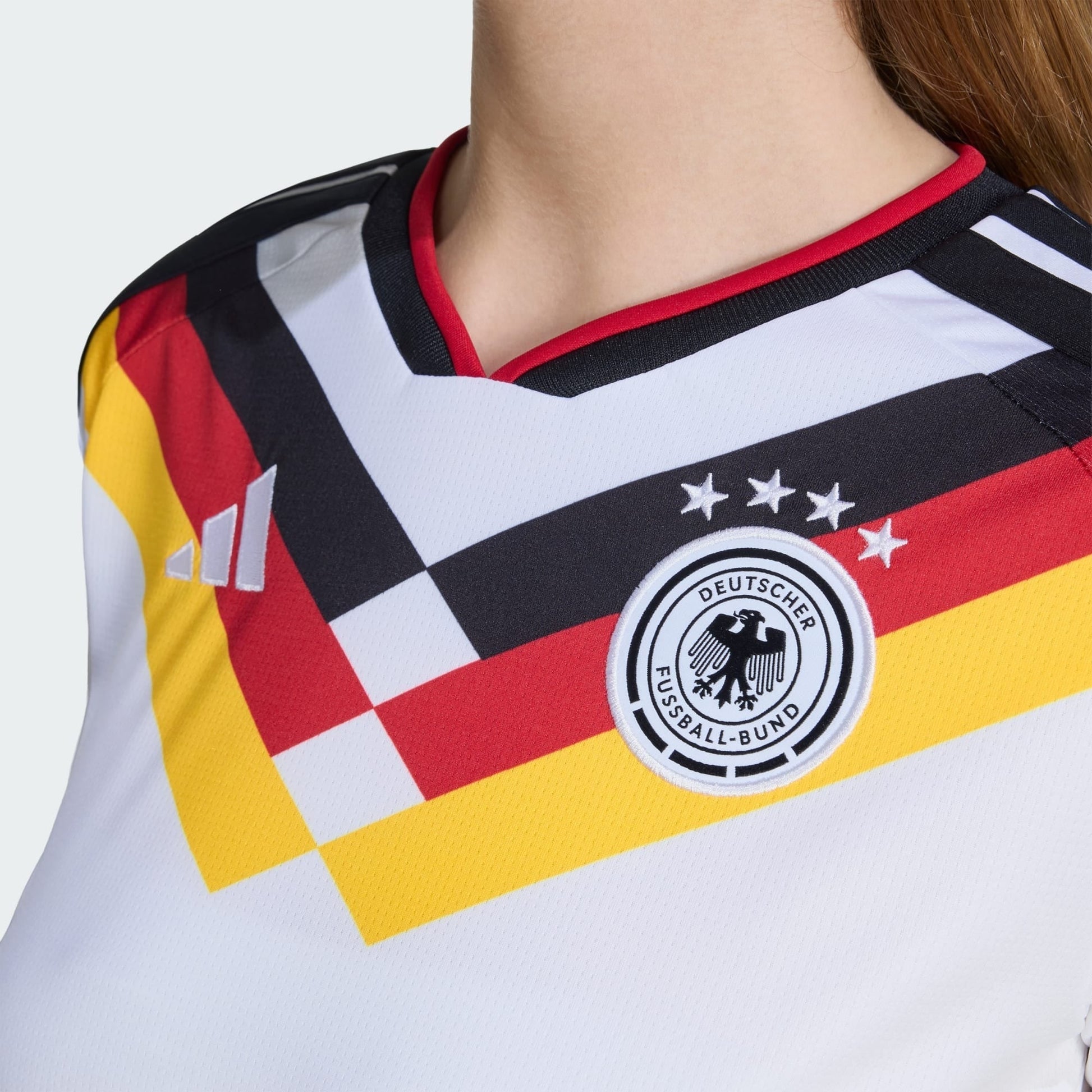 Camisa Feminina Alemanha 2026/27 I - detalhe