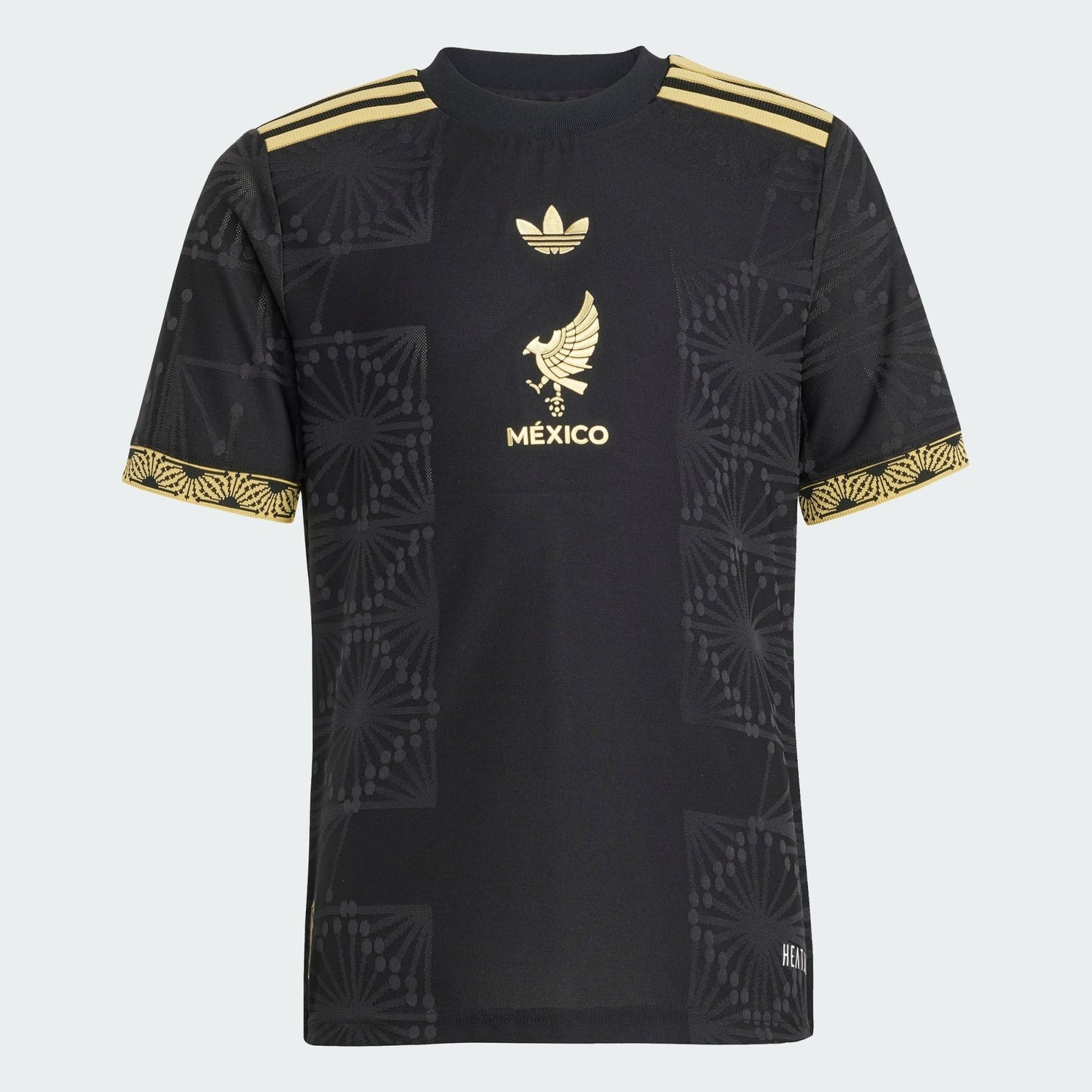 Camisa Infantil México Gold 2025/26 I - vista traseira