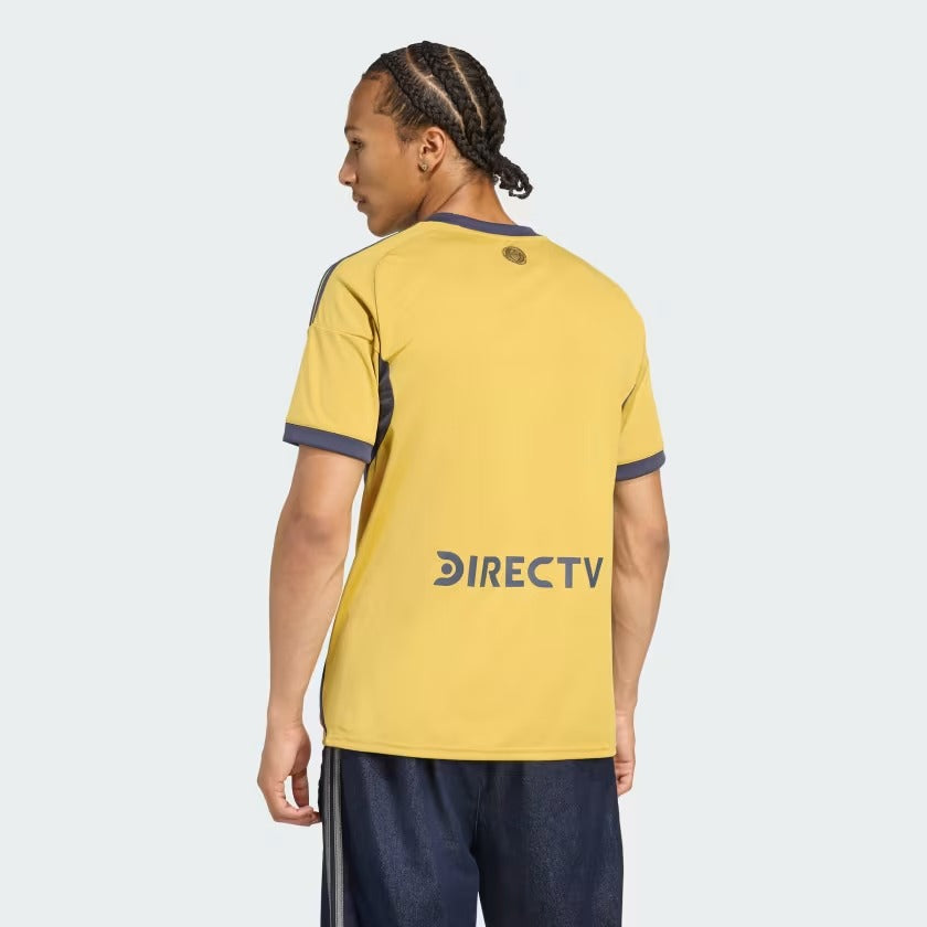 Camisa Adidas Boca Juniors 2025/26 II - detalhe da manga