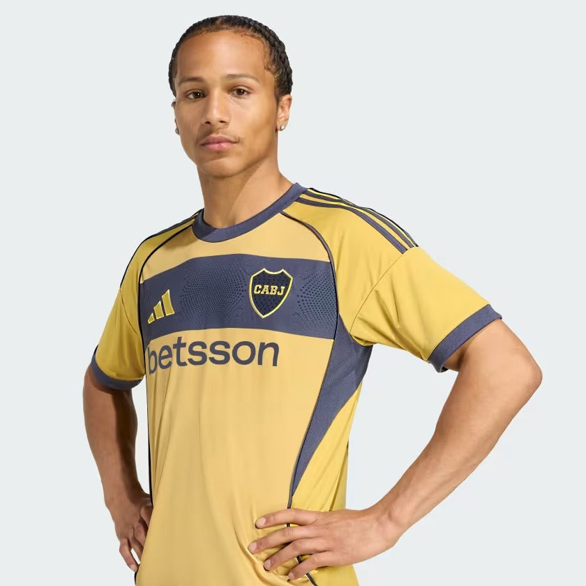 Camisa Adidas Boca Juniors 2025/26 II - detalhe