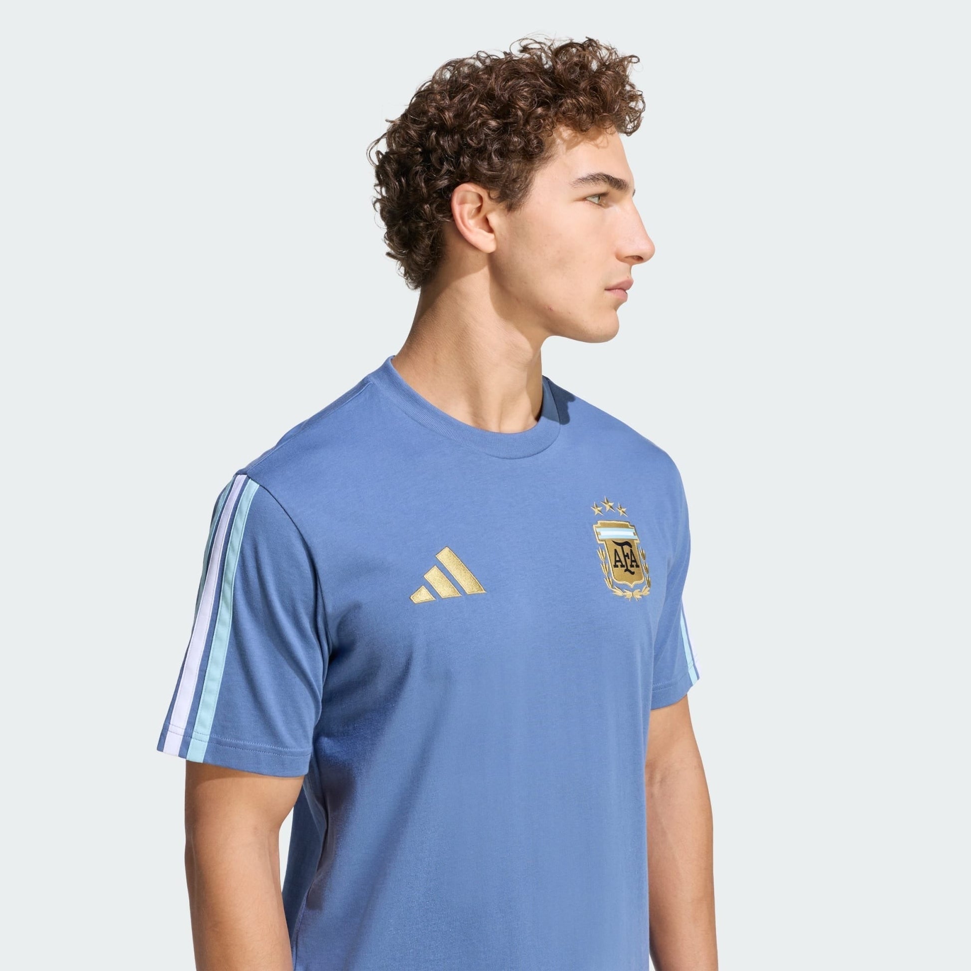 Camisa Casual Argentina 2026/27 - detalhe da manga