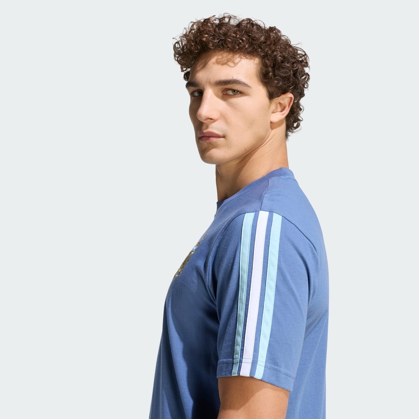 Camisa Casual Argentina 2026/27 - detalhe da gola