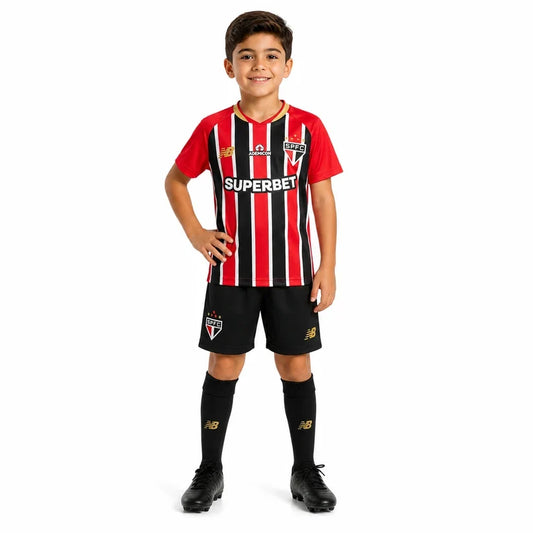 Conjunto Infantil São Paulo Away 26/27