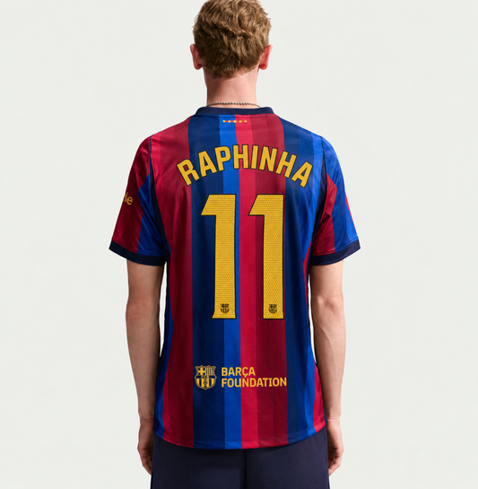Camisa Nike Barcelona 2026/27 I RAPHINHA Nº 11