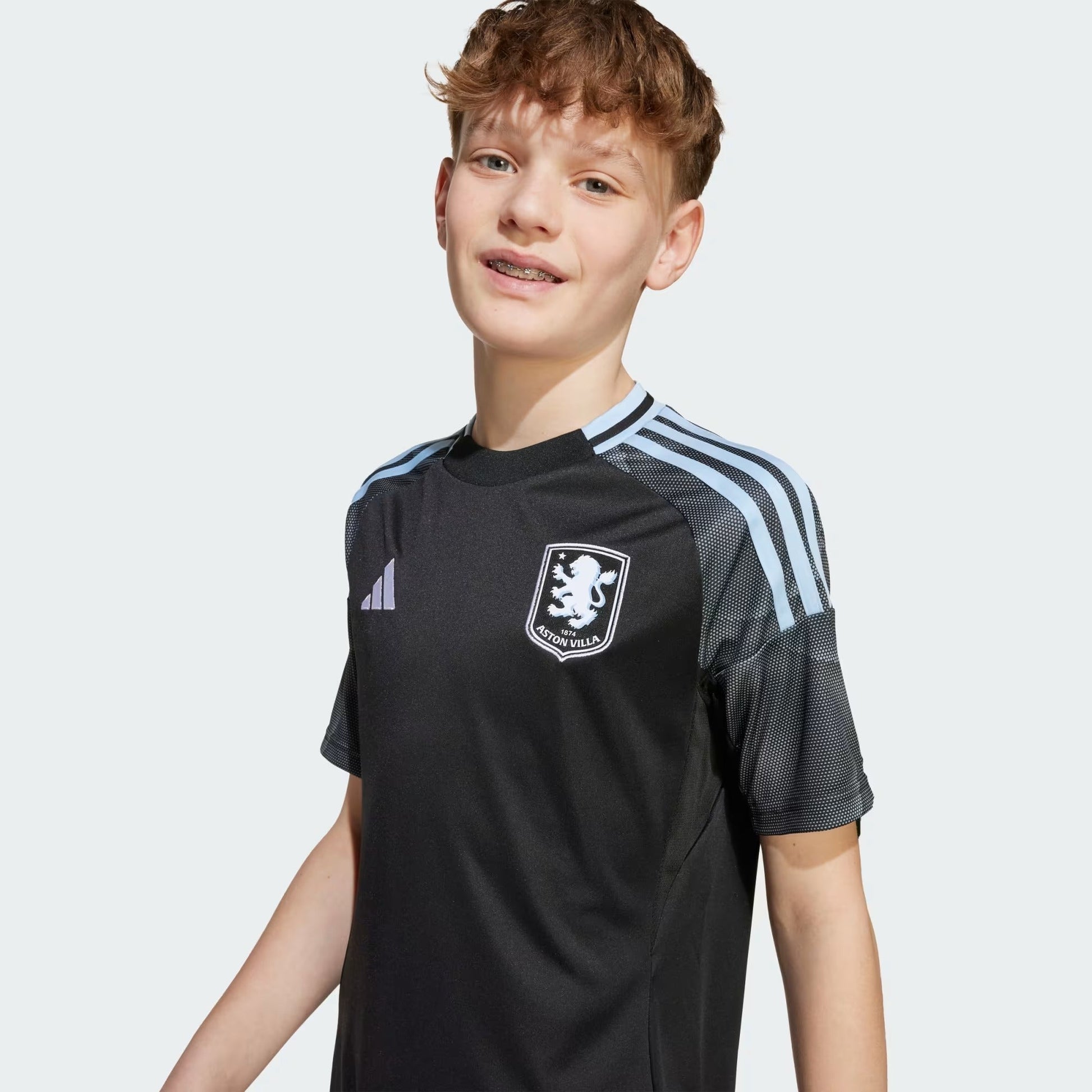 Conjunto Infantil Adidas Aston Villa 2025/26 II - vista traseira