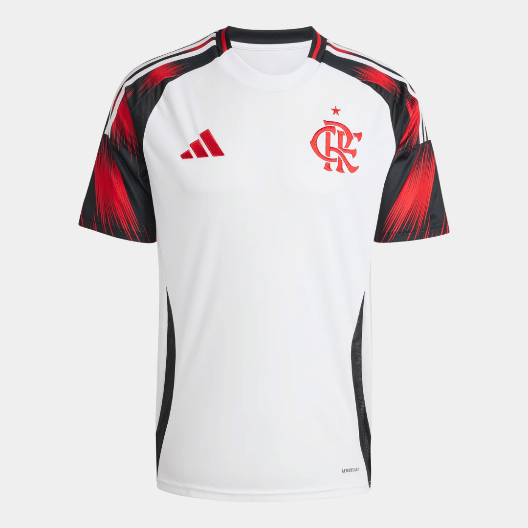 Camisa Adidas Flamengo 2025/26 II G. PLATA N° 50 - vista traseira