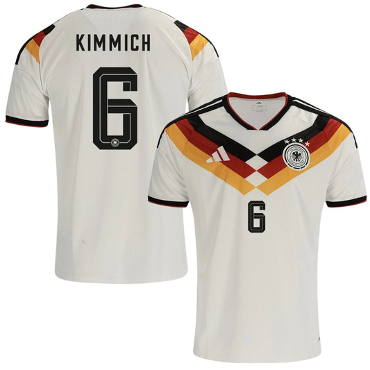 Camisa Alemanha Home Copa 2026 - #6 Kimmich - Torcedor