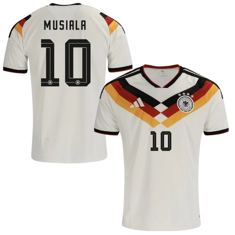 Camisa Alemanha Home Copa 2026 - #10 Musiala - Torcedor
