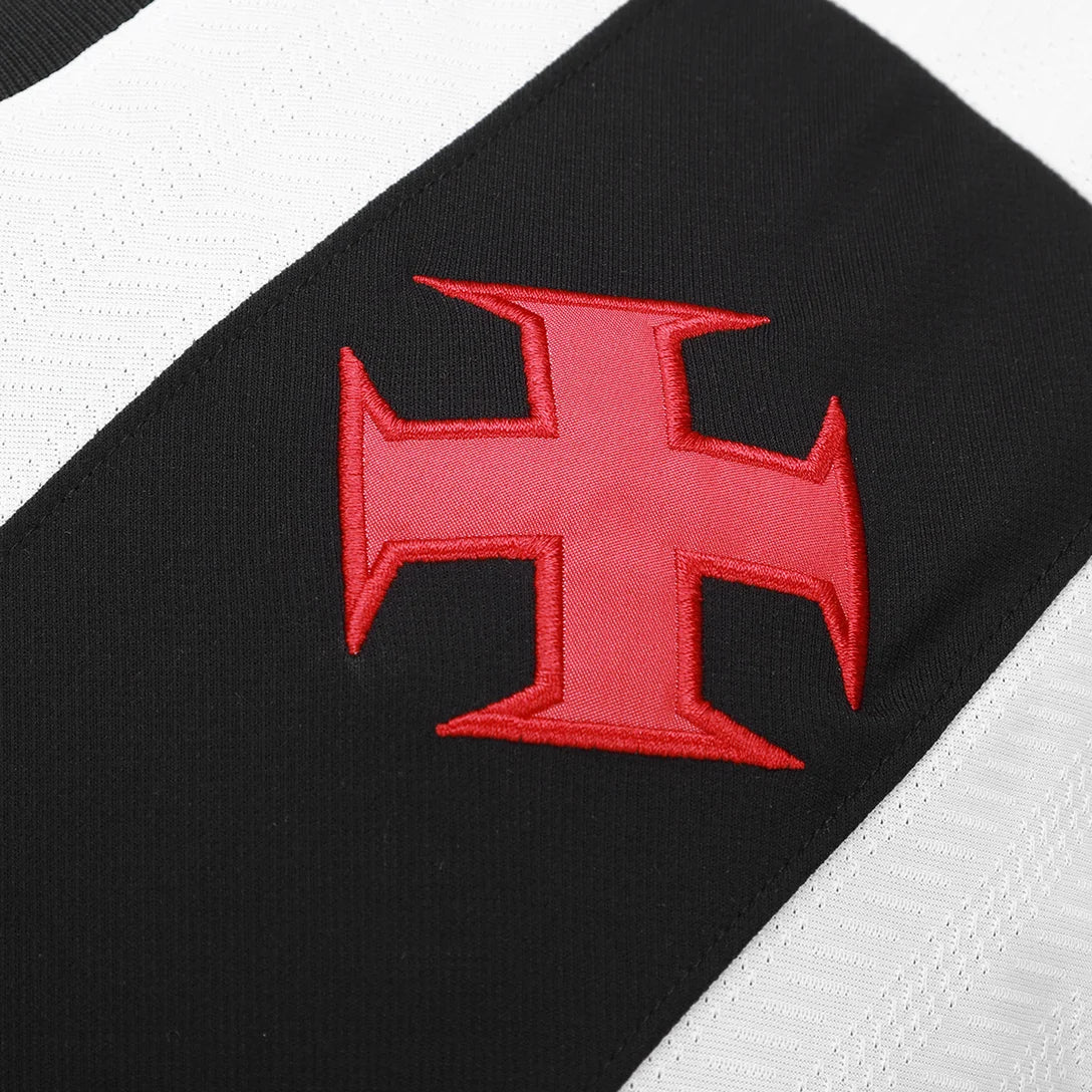 Camisa Feminina Kappa Vasco da Gama 2025/26 II - detalhe
