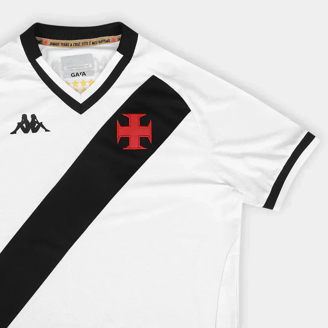 Camisa Feminina Kappa Vasco da Gama 2025/26 II - detalhe