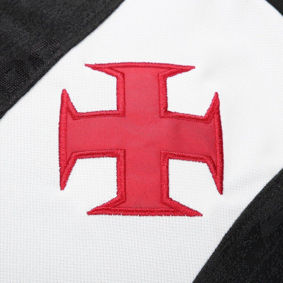 Camisa Kappa Vasco 2025/26 I - detalhe da manga