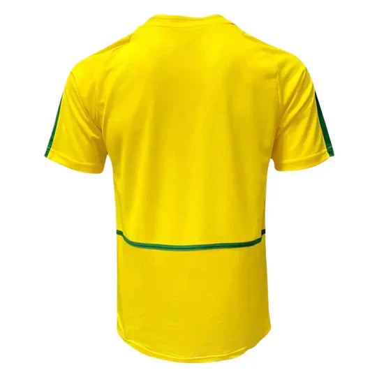 Camisa Seleção Brasil Home - Retrô 2002 - detalhe da manga