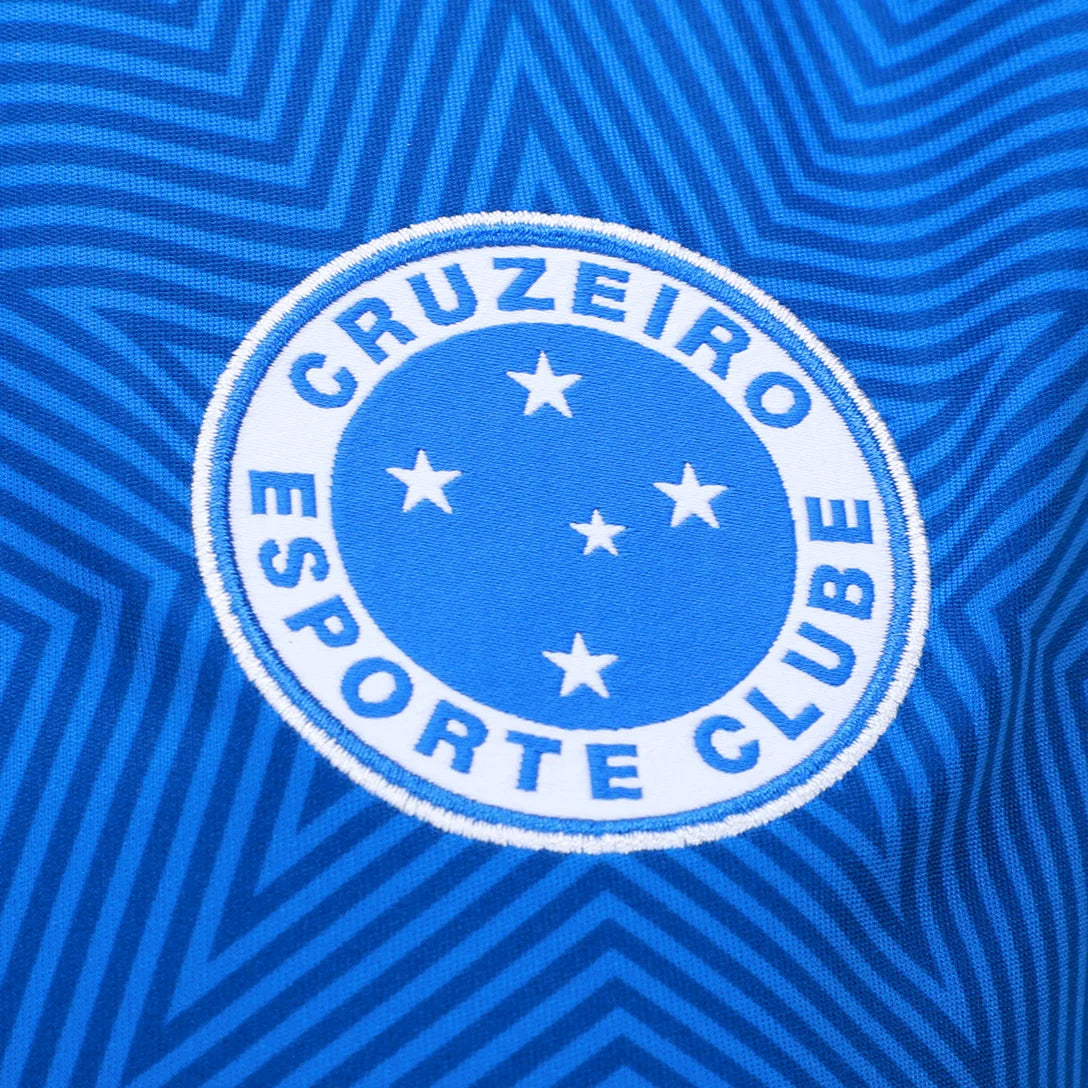Camisa Feminina Adidas Cruzeiro 2025/26 I Com Patrocínios - detalhe