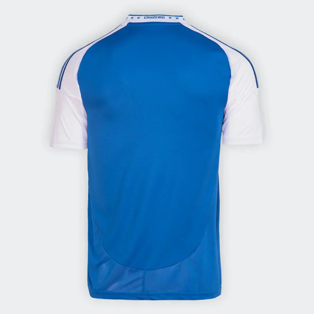 Camisa Adidas Cruzeiro 2025/26 I - detalhe da gola