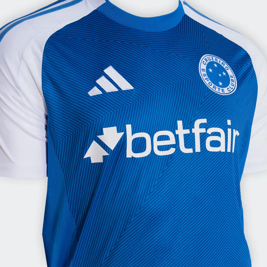 Camisa Adidas Cruzeiro 2025/26 I FAGNER N° 23 - detalhe