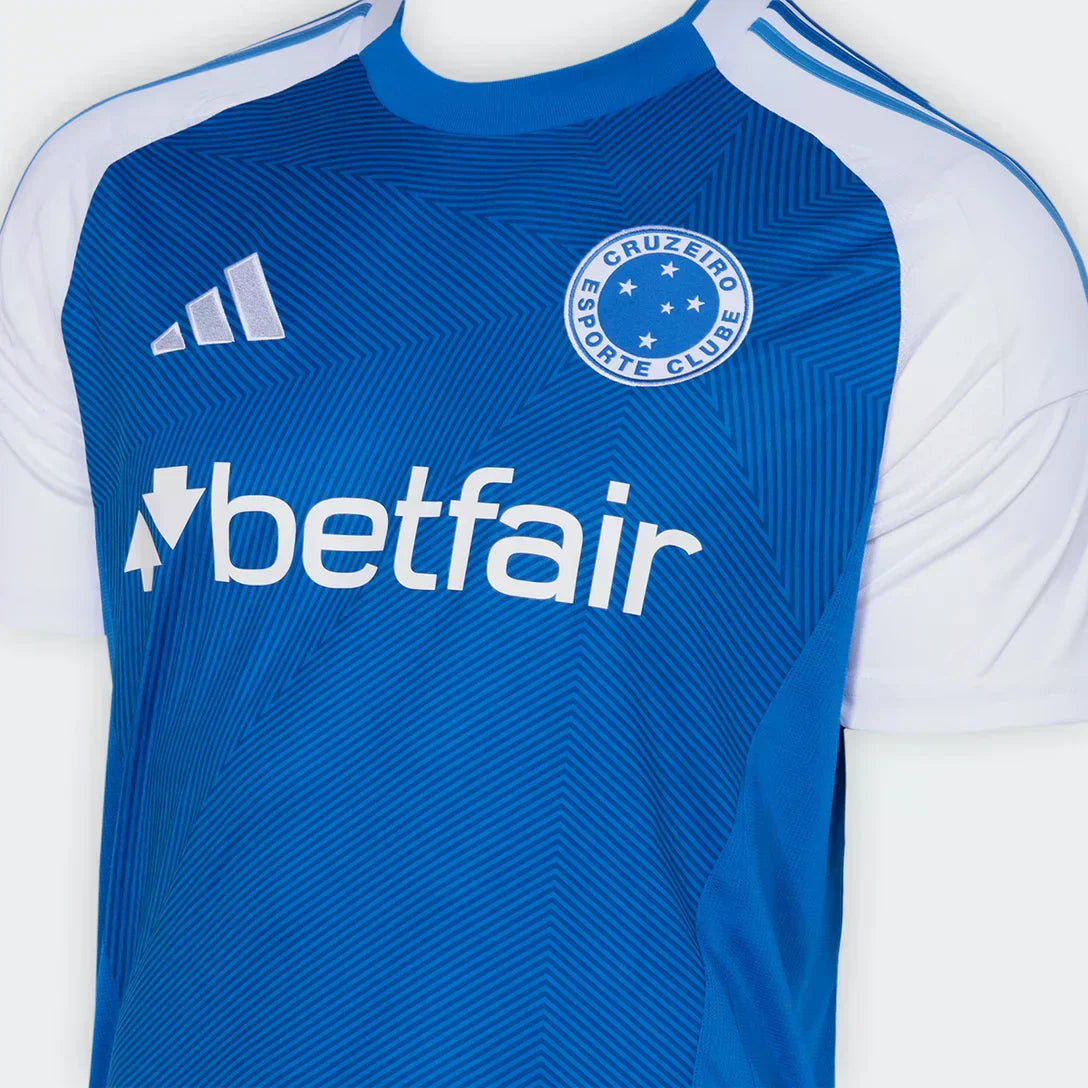 Camisa Adidas Cruzeiro 2025/26 I - detalhe