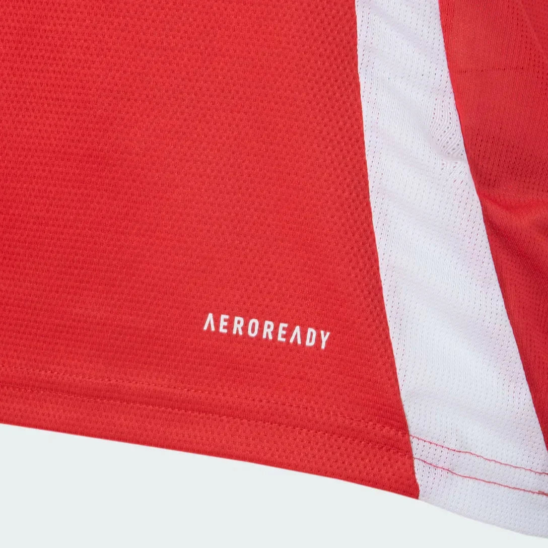 Camisa Adidas Internacional 2025/26 I - detalhe da gola