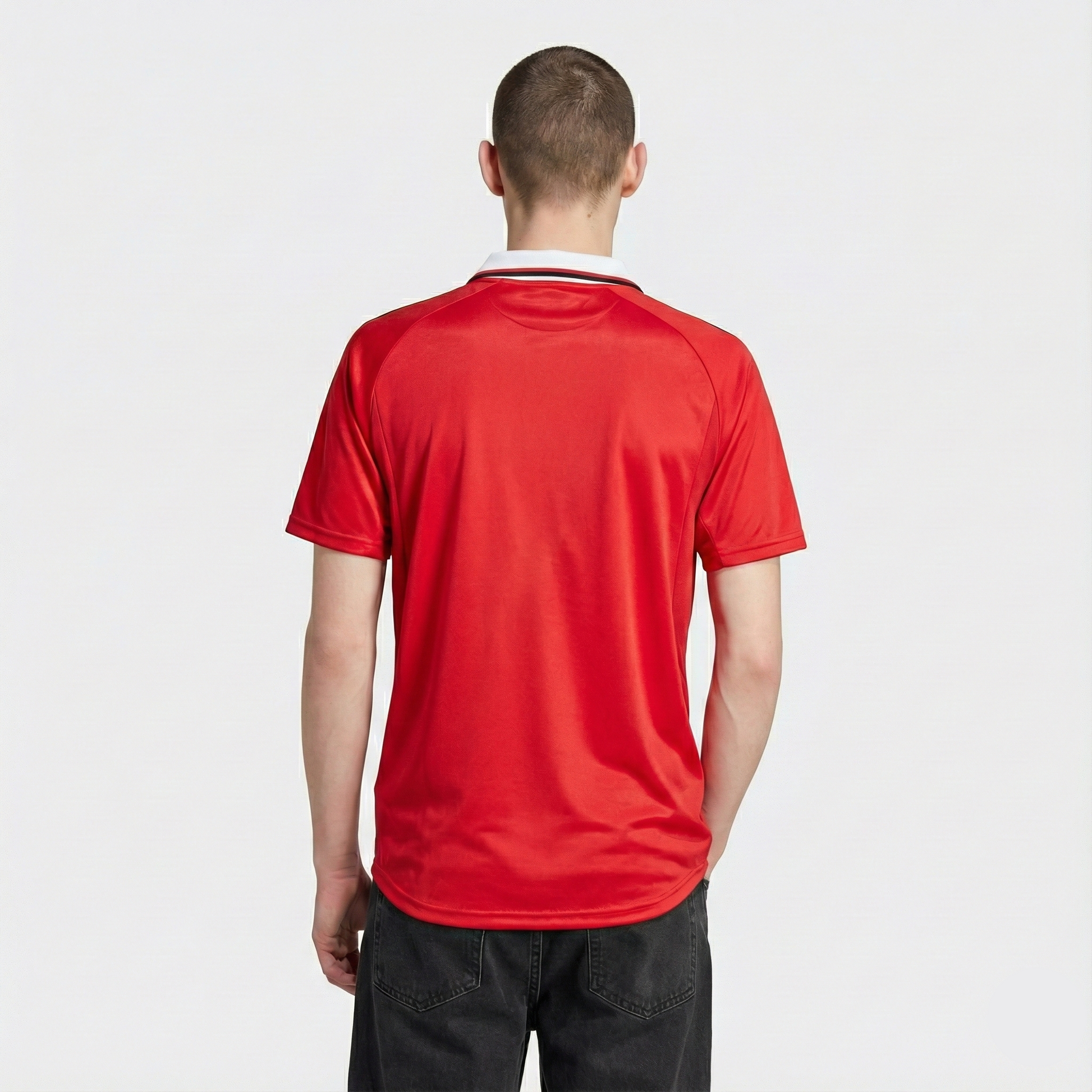 Camisa Retrô Manchester United 1999/00 I - vista traseira