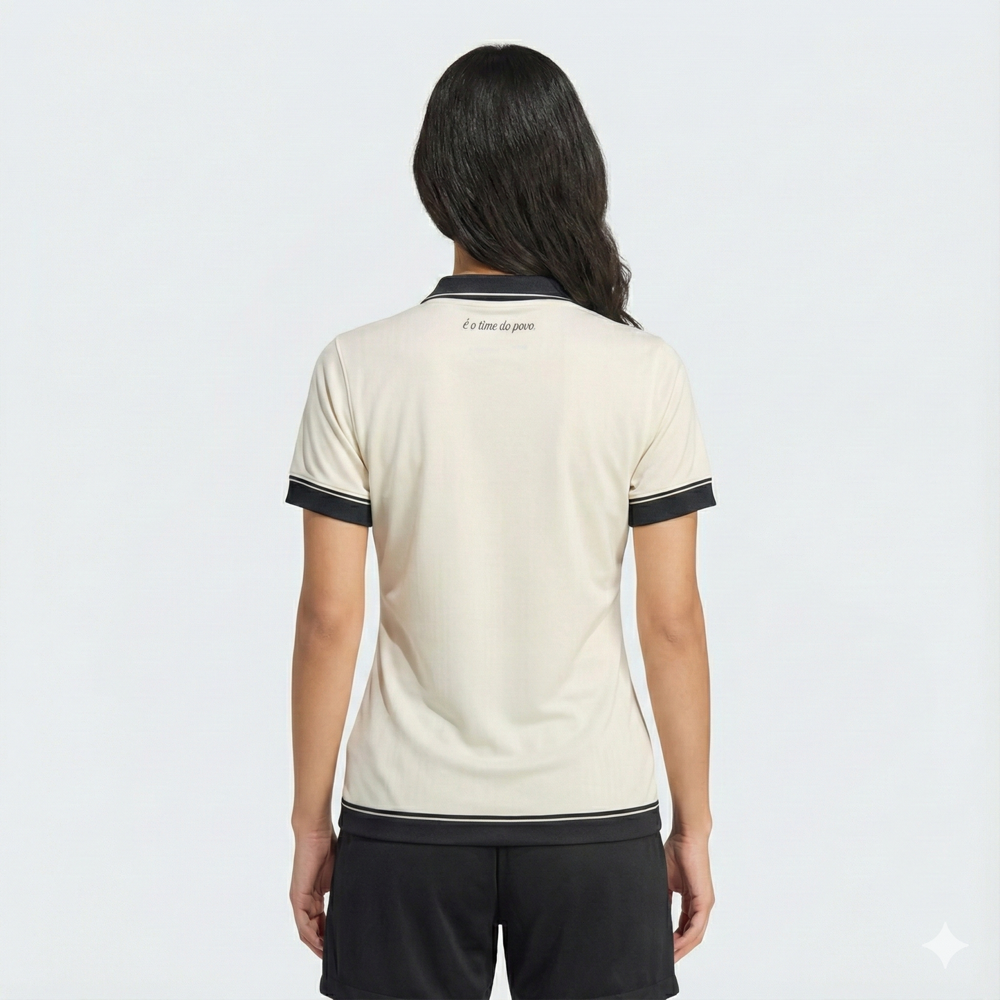 Camisa Feminina Corinthians Edição Especial - vista traseira