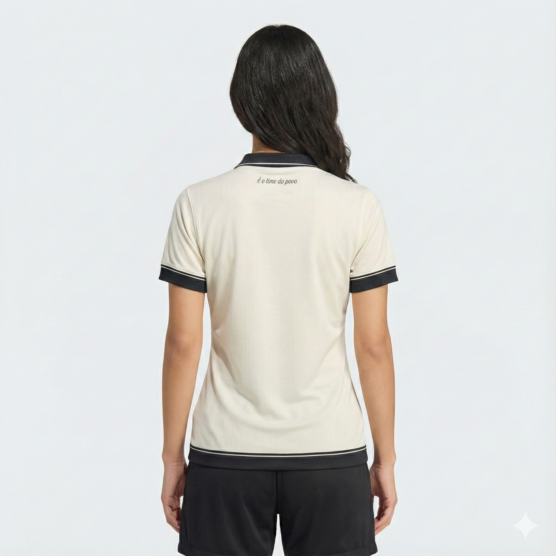 Camisa Feminina Corinthians Edição Especial - vista traseira