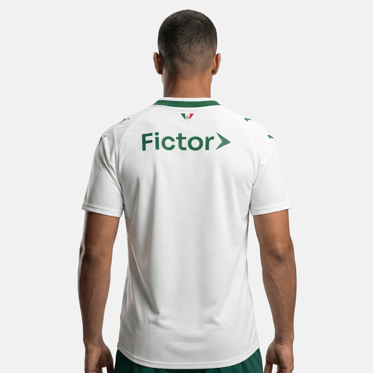 Camisa Puma Palmeiras 2026/27 II Jogador - detalhe da gola