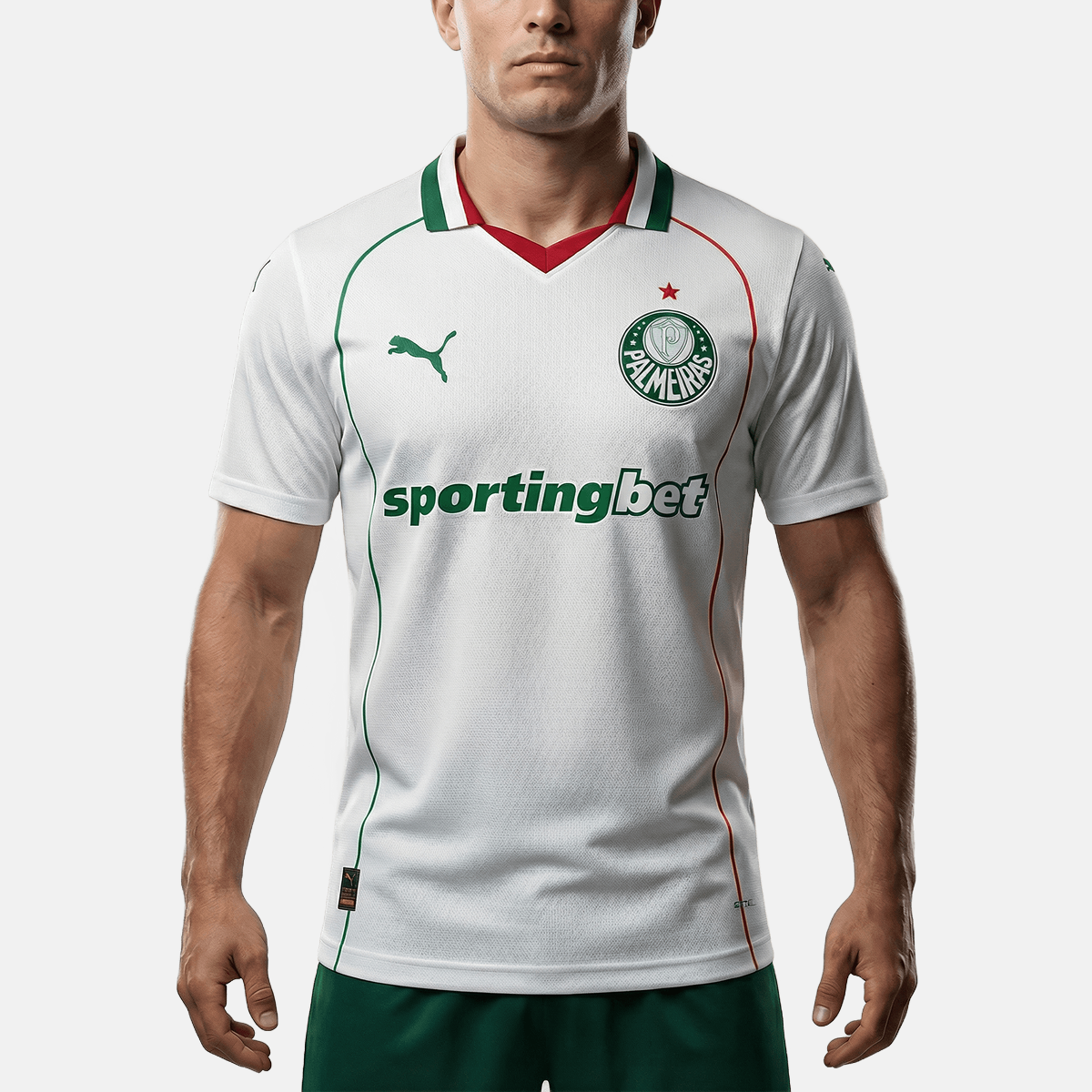 Camisa Puma Palmeiras 2026/27 II Jogador - vista traseira