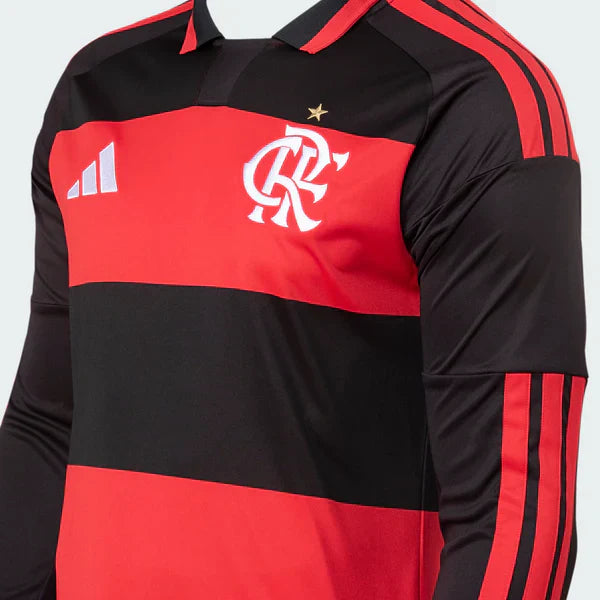 Camisa Manga Longa Flamengo I 2026/27 - detalhe
