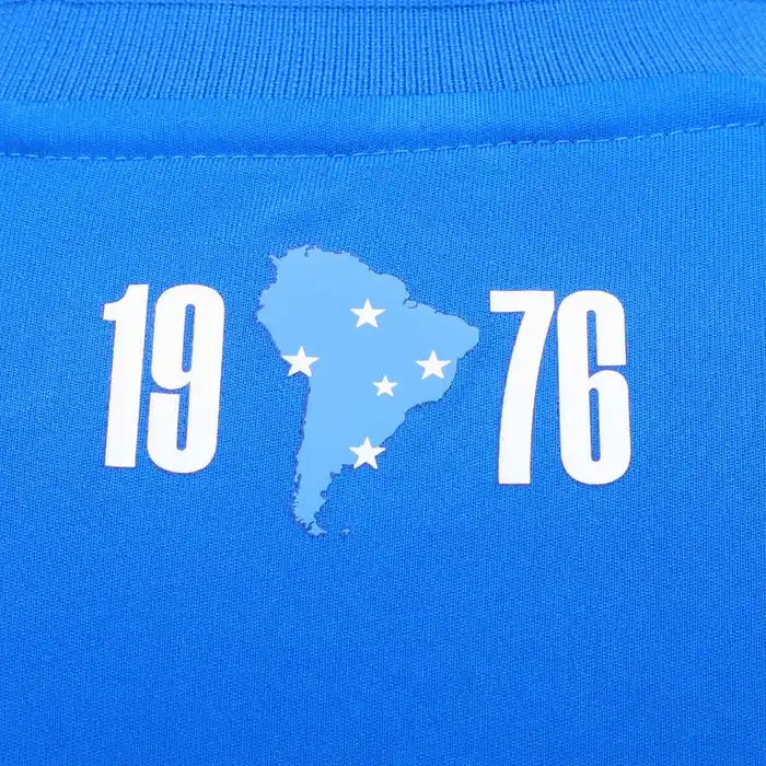 Camisa Cruzeiro I 2026/27 - detalhe da gola