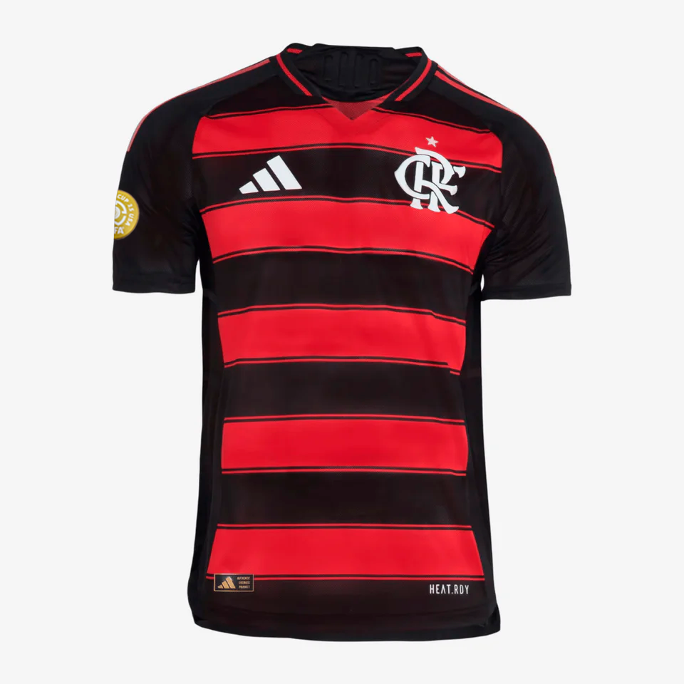Camisa Adidas Flamengo 2025/26 I Authentic - detalhe