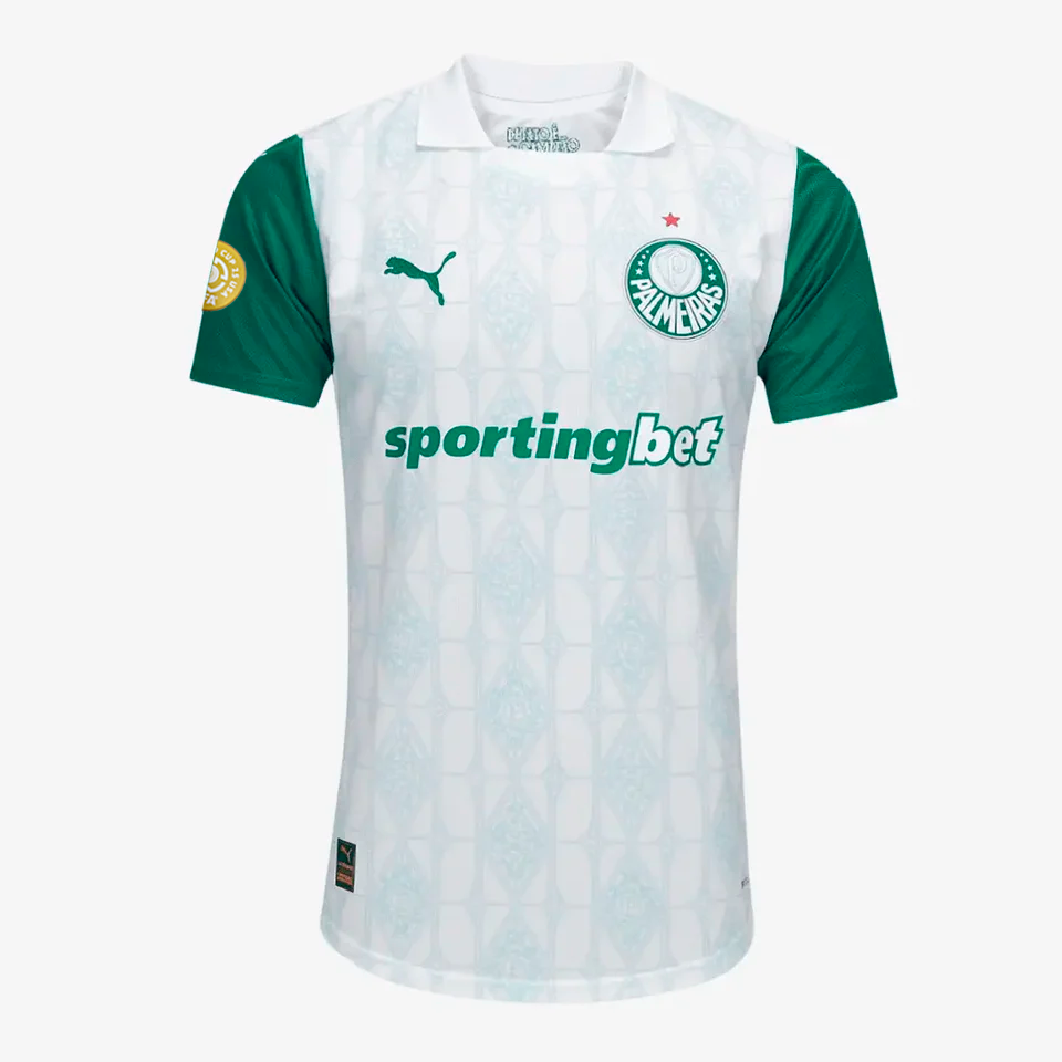 Camisa Puma Palmeiras 2025/26 II Jogador - detalhe